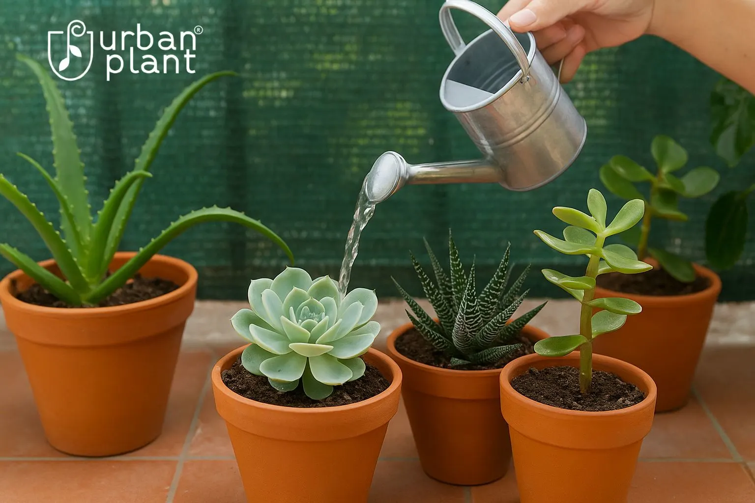 Watering – Less Is More for succulents – Urban Plant